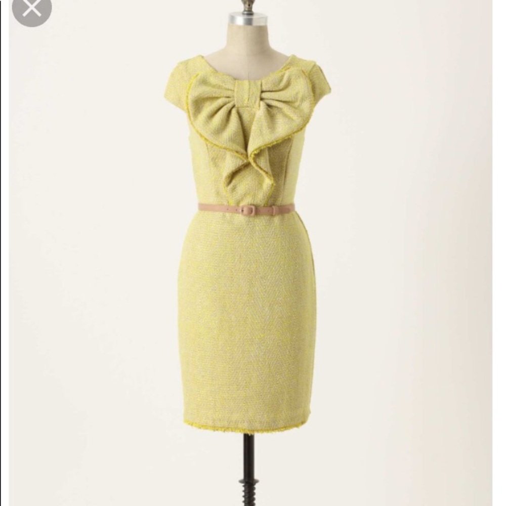 Anthropologie Eva Franco Big Bow Dress